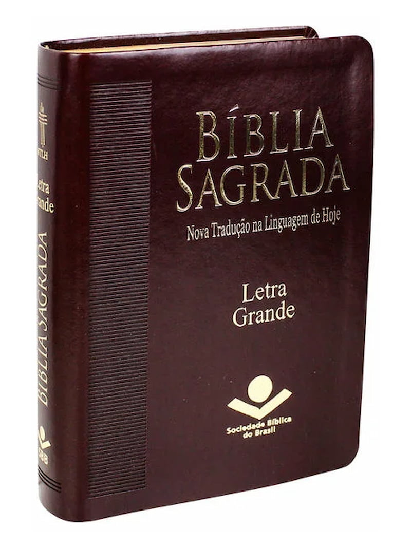 Bíblia Sagrada | NTLH (Letra Grande, Castanha)