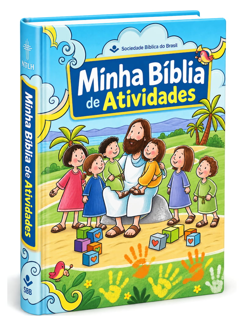 Minha Bíblia de Atividades | NTLH (Capa Dura Ilustrada)