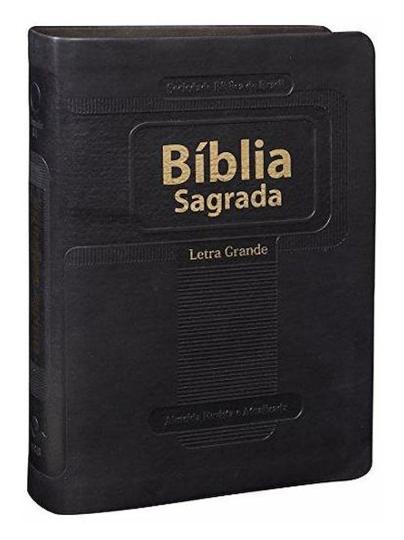 Bíblia Sagrada | ARA (Capa Sintética Preta, Letra Grande)