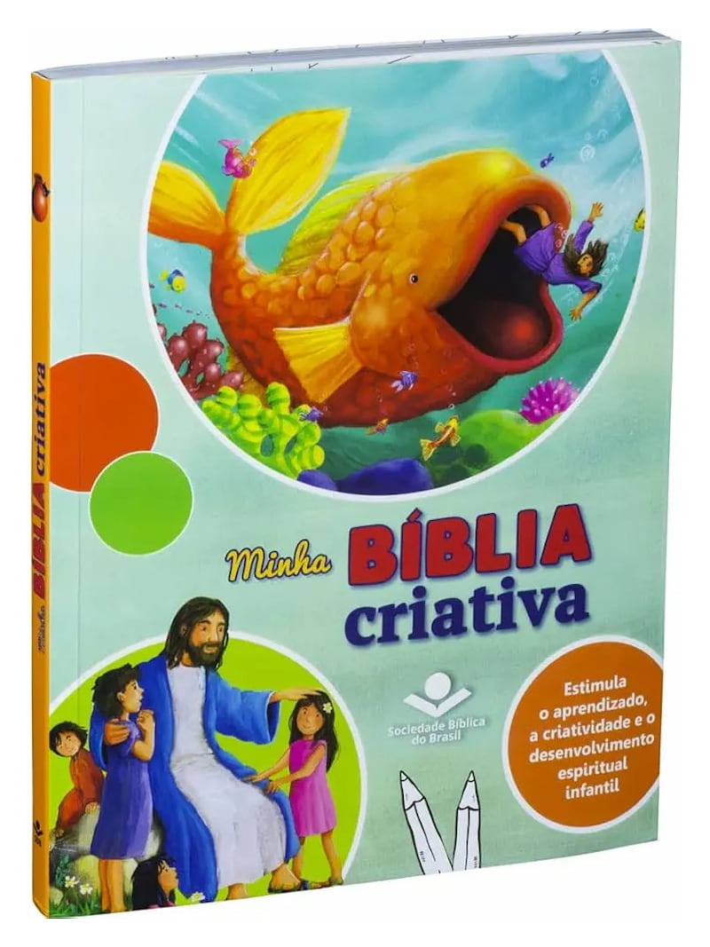 Minha Bíblia Criativa (Capa Ilustrada com Glitter)